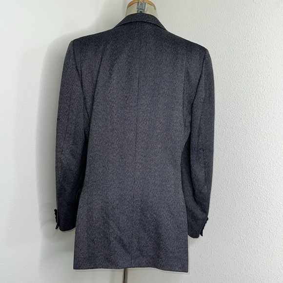 🔹 Lanvin Wool Herringbone Sportcoat - Picture 2 of 11